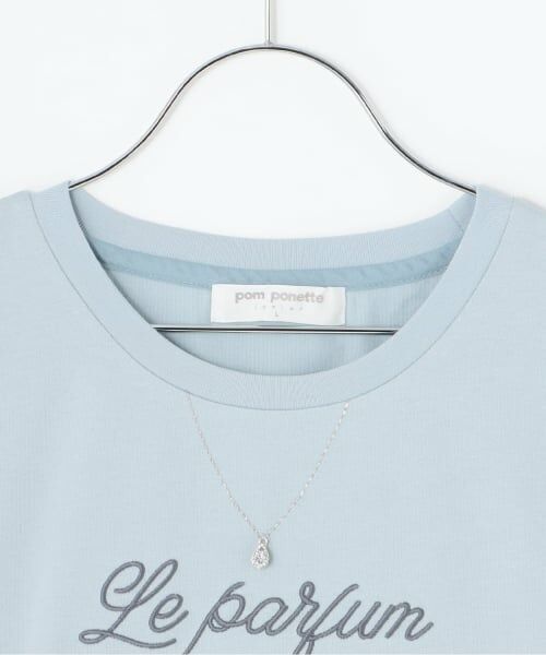 pom ponette junior / ポンポネット ジュニア Tシャツ | 【接触冷感】ネックレス半袖Tシャツ | 詳細2