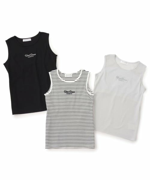 pom ponette junior / ポンポネット ジュニア キャミソール・チューブトップ | 【抗菌防臭・接触冷感】カップつきタンクトップ | 詳細9
