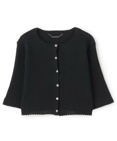 pom ponette junior / ポンポネット ジュニア カーディガン・ボレロ | ７分袖カーディガン