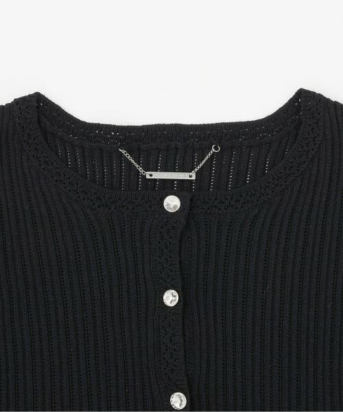 pom ponette junior / ポンポネット ジュニア カーディガン・ボレロ | ７分袖カーディガン | 詳細2