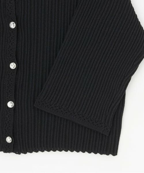 pom ponette junior / ポンポネット ジュニア カーディガン・ボレロ | ７分袖カーディガン | 詳細3