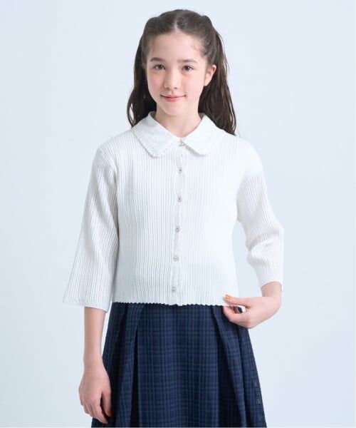 pom ponette junior / ポンポネット ジュニア カーディガン・ボレロ | ７分袖カーディガン | 詳細8