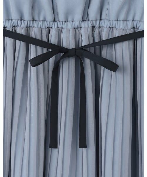 pom ponette junior / ポンポネット ジュニア ミニ丈・ひざ丈ワンピース | ラメシフォンワンピース | 詳細6