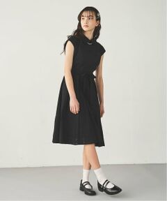 pom ponette junior / ポンポネット ジュニア ミニ丈・ひざ丈ワンピース | シアーチェックドッキングワンピース