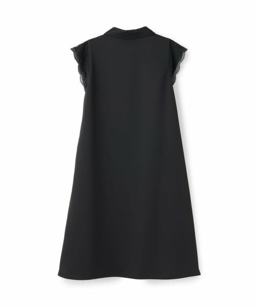 pom ponette junior / ポンポネット ジュニア ミニ丈・ひざ丈ワンピース | ジョーゼットレースワンピース | 詳細1
