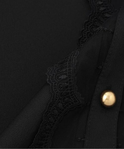 pom ponette junior / ポンポネット ジュニア ミニ丈・ひざ丈ワンピース | ジョーゼットレースワンピース | 詳細8