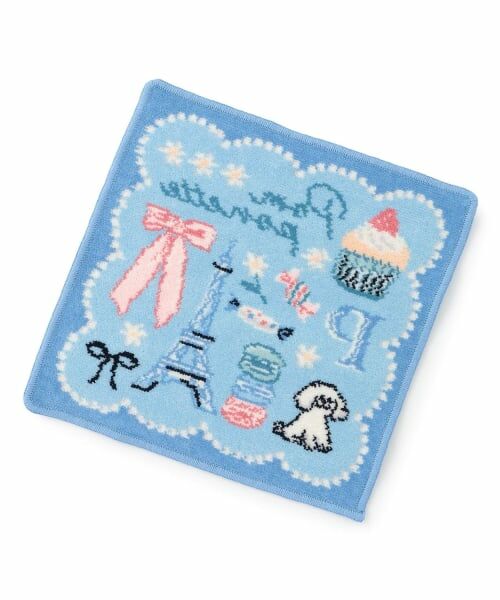 pom ponette junior / ポンポネット ジュニア ハンカチ | シェニール織ハンカチ | 詳細1