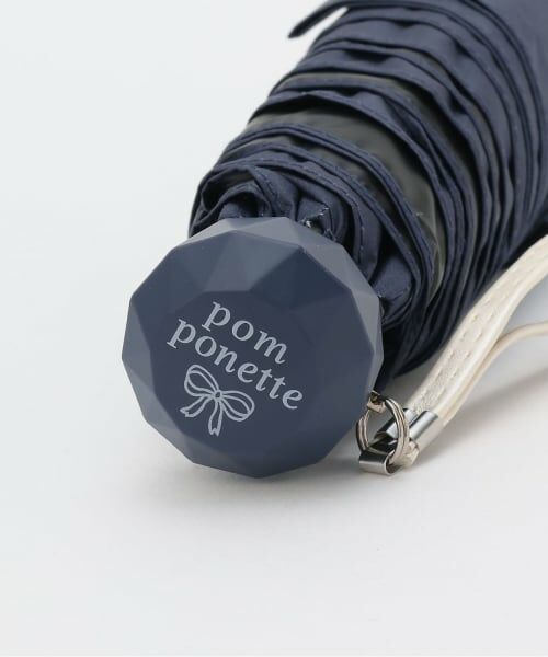 pom ponette junior / ポンポネット ジュニア 傘 | 【晴雨兼用】リボンドットPARIS柄折りたたみ傘 | 詳細2