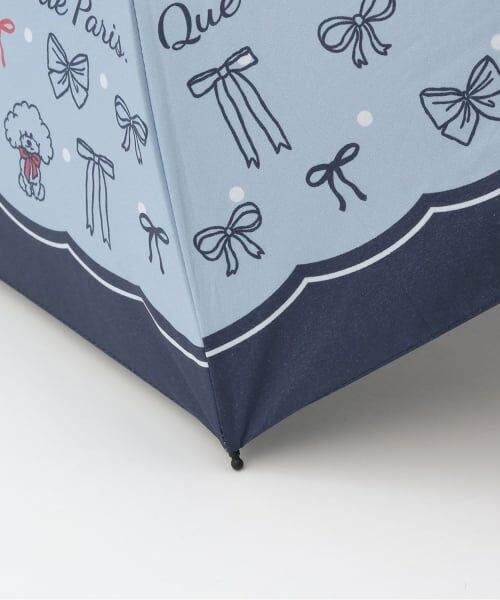 pom ponette junior / ポンポネット ジュニア 傘 | 【晴雨兼用】リボンドットPARIS柄折りたたみ傘 | 詳細4