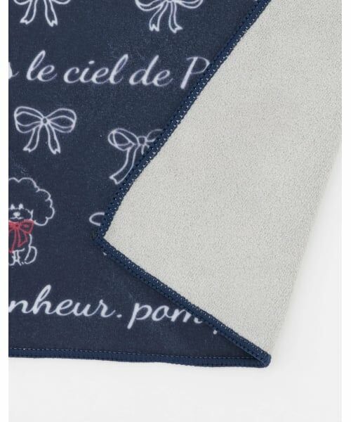 pom ponette junior / ポンポネット ジュニア タオル | リボンドットPARIS柄くっつきタオル | 詳細5