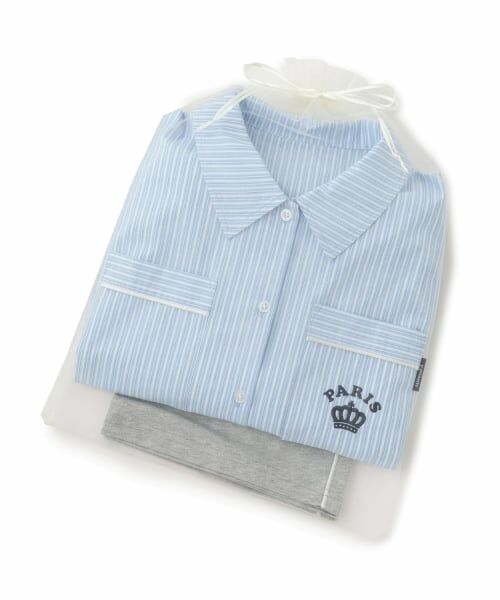 pom ponette junior / ポンポネット ジュニア ルームウェア | 【ワンマイルウェア】シャツ＆ロングパンツセット | 詳細14