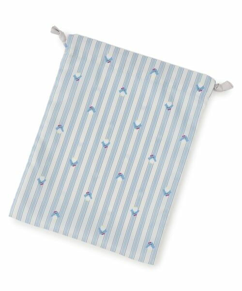 pom ponette junior / ポンポネット ジュニア ポーチ | 【撥水】総柄トラベル巾着 | 詳細1