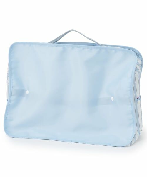 pom ponette junior / ポンポネット ジュニア ポーチ | 【撥水】総柄トラベルメッシュポーチ | 詳細1