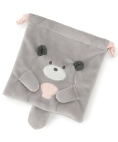 pom ponette junior / ポンポネット ジュニア ポーチ | アニマルマルチ巾着