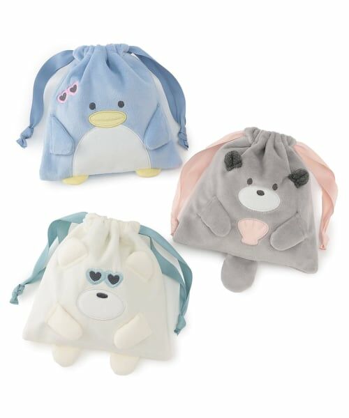 pom ponette junior / ポンポネット ジュニア ポーチ | アニマルマルチ巾着 | 詳細5