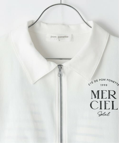 pom ponette junior / ポンポネット ジュニア 水着・スイムグッズ | 【SWIM】【UVカット】ジップアップコーデ3点セット | 詳細3