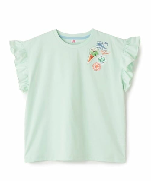 pom ponette junior / ポンポネット ジュニア Tシャツ | 【サーティワン アイスクリーム】ワッペン刺しゅうTシャツ | 詳細10