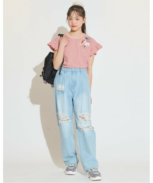 pom ponette junior / ポンポネット ジュニア Tシャツ | 【サーティワン アイスクリーム】ワッペン刺しゅうTシャツ | 詳細13