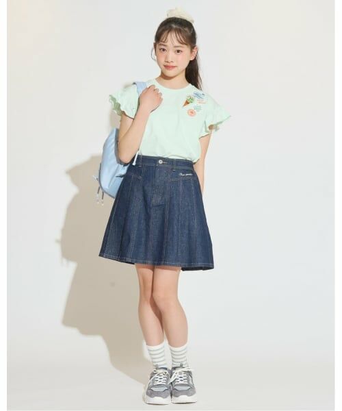 pom ponette junior / ポンポネット ジュニア Tシャツ | 【サーティワン アイスクリーム】ワッペン刺しゅうTシャツ | 詳細15