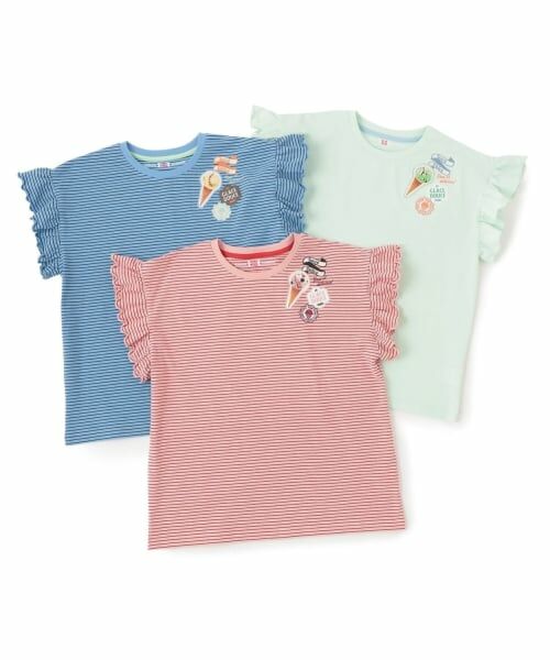 pom ponette junior / ポンポネット ジュニア Tシャツ | 【サーティワン アイスクリーム】ワッペン刺しゅうTシャツ | 詳細8