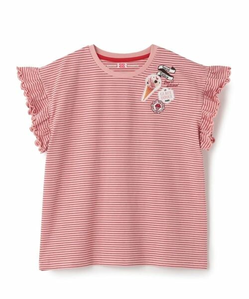 pom ponette junior / ポンポネット ジュニア Tシャツ | 【サーティワン アイスクリーム】ワッペン刺しゅうTシャツ | 詳細9