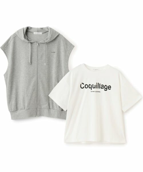 pom ponette junior / ポンポネット ジュニア パーカー | ノースリーブパーカ×【接触冷感】Tシャツセット | 詳細12