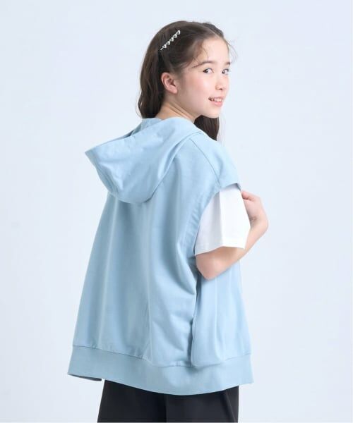 pom ponette junior / ポンポネット ジュニア パーカー | ノースリーブパーカ×【接触冷感】Tシャツセット | 詳細2