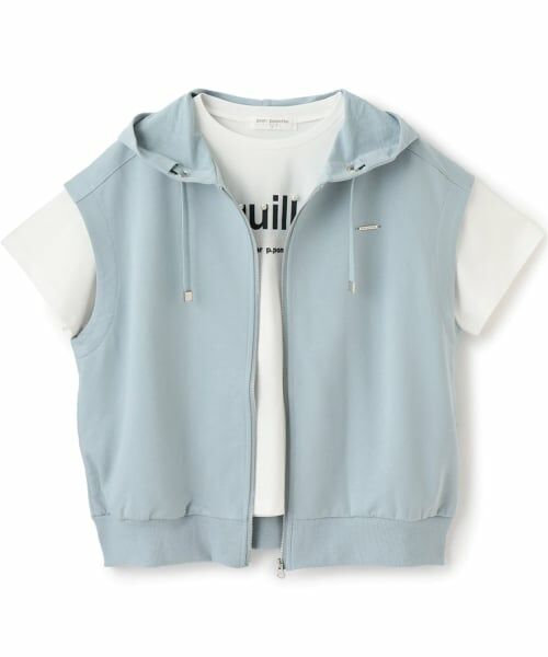 pom ponette junior / ポンポネット ジュニア パーカー | ノースリーブパーカ×【接触冷感】Tシャツセット | 詳細9