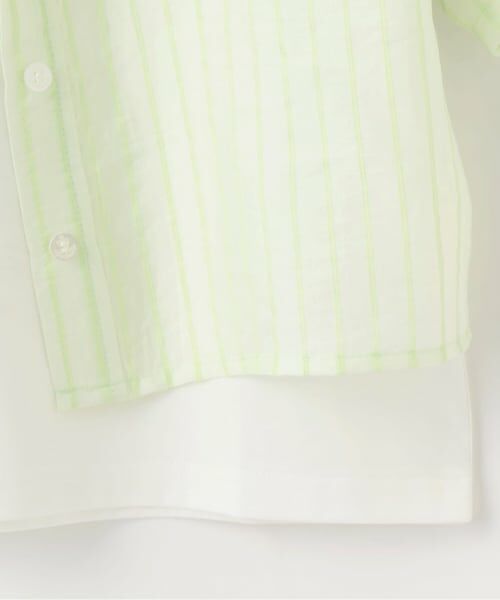 pom ponette junior / ポンポネット ジュニア シャツ・ブラウス | 半袖シアーシャツ×Tシャツセット | 詳細6
