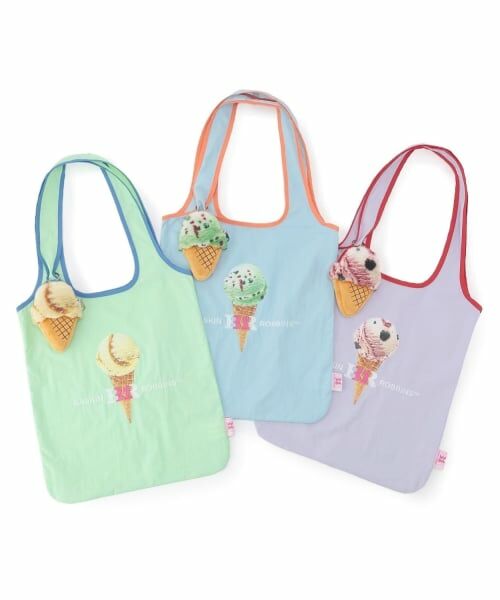 pom ponette junior / ポンポネット ジュニア トートバッグ | 【サーティワン アイスクリーム】ポーチ付きエコバッグ | 詳細10