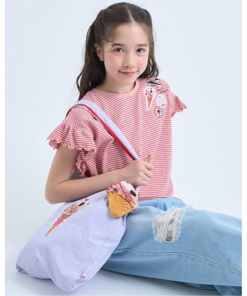 pom ponette junior / ポンポネット ジュニア トートバッグ | 【サーティワン アイスクリーム】ポーチ付きエコバッグ | 詳細18