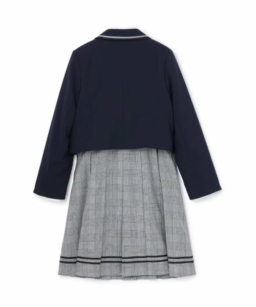 pom ponette junior / ポンポネット ジュニア セットアップ | 【卒服】【5点セット】パイピングジャケットコーデセット | 詳細1