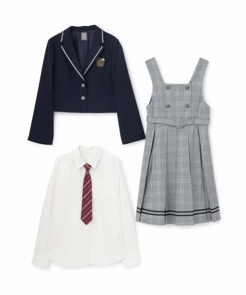 pom ponette junior / ポンポネット ジュニア セットアップ | 【卒服】【5点セット】パイピングジャケットコーデセット | 詳細2