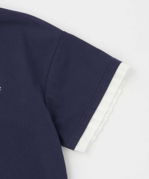 pom ponette junior / ポンポネット ジュニア Tシャツ | ダブルカラーレイヤードトップス | 詳細13
