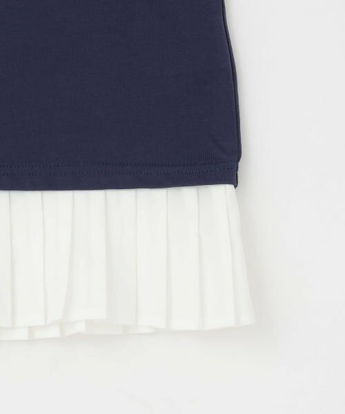 pom ponette junior / ポンポネット ジュニア Tシャツ | ダブルカラーレイヤードトップス | 詳細14