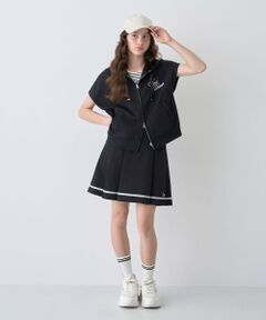 pom ponette junior / ポンポネット ジュニア その他トップス | 【接触冷感】フレンチスリーブパーカセットアップ