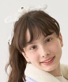 pom ponette junior / ポンポネット ジュニア ヘアゴム・シュシュ | レースリボンシュシュ
