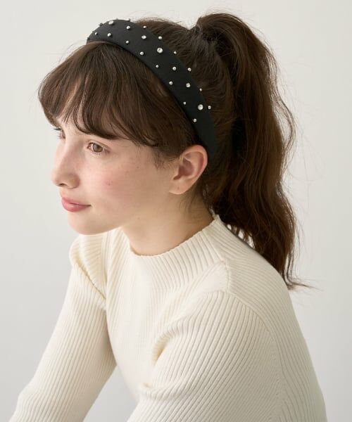 pom ponette junior / ポンポネット ジュニア カチューシャ・カチューム・その他 | ミニビジューカチューシャ | 詳細1