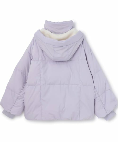 pom ponette junior / ポンポネット ジュニア ブルゾン | 【撥水・家庭洗濯可】フェイクファー襟ダウンブルゾン | 詳細1
