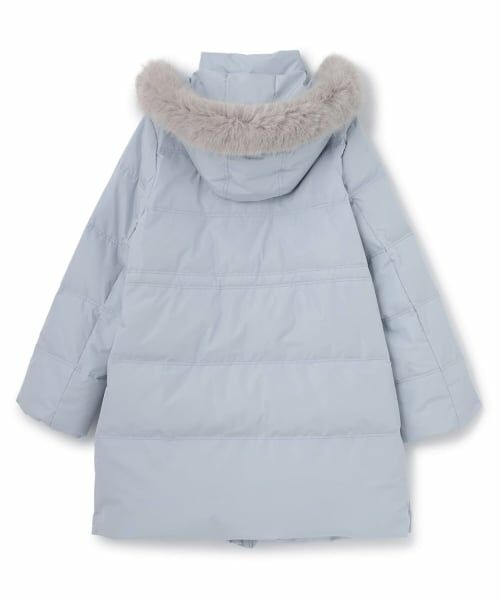 pom ponette junior / ポンポネット ジュニア その他アウター | 【撥水・家庭洗濯可】Aラインダウンコート | 詳細1