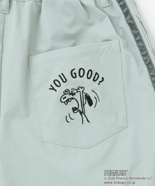pom ponette junior / ポンポネット ジュニア ショート・ハーフ・半端丈パンツ | 【PEANUTS】【機能素材】サイドラインショートパンツ | 詳細6
