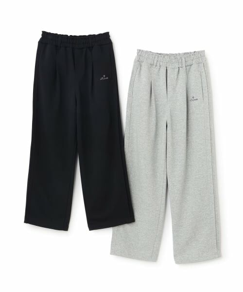 pom ponette junior / ポンポネット ジュニア その他パンツ | サイドピンタックダンボールスウェットパンツ | 詳細9