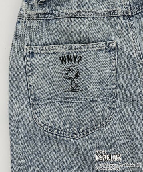 pom ponette junior / ポンポネット ジュニア その他パンツ | 【130cmあり】【PEANUTS】グラフィックデニムペインターパンツ | 詳細11