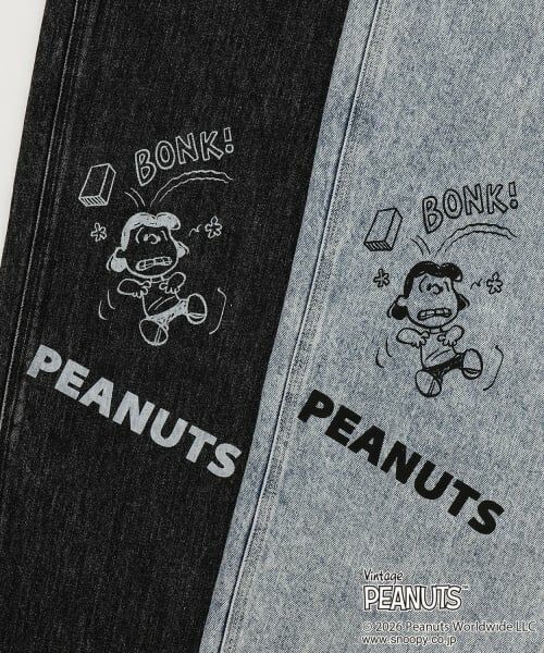pom ponette junior / ポンポネット ジュニア その他パンツ | 【130cmあり】【PEANUTS】グラフィックデニムペインターパンツ | 詳細9