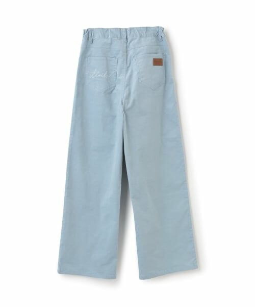 pom ponette junior / ポンポネット ジュニア その他パンツ | コーデュロイワイドパンツ | 詳細1