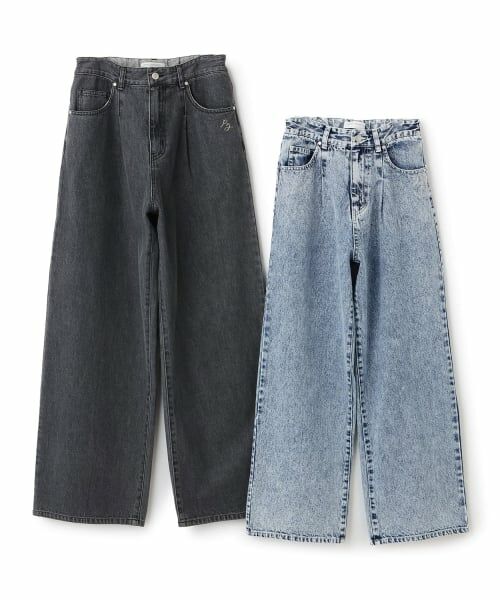 pom ponette junior / ポンポネット ジュニア その他パンツ | 【130cmあり】デニムワイドパンツ | 詳細9