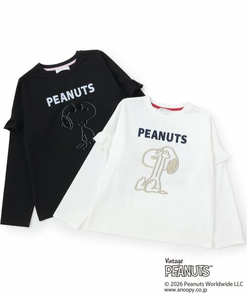 pom ponette junior / ポンポネット ジュニア Tシャツ | 【PEANUTS】【接触冷感】袖取り外しTシャツ | 詳細12