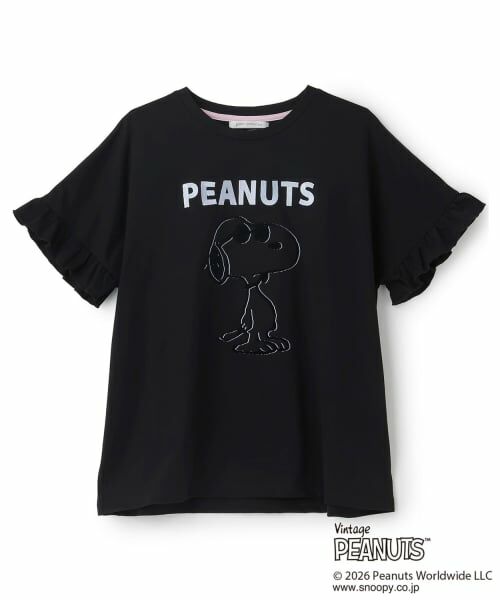 pom ponette junior / ポンポネット ジュニア Tシャツ | 【PEANUTS】【接触冷感】袖取り外しTシャツ | 詳細2