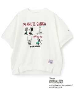 pom ponette junior / ポンポネット ジュニア Tシャツ | 【PEANUTS】【接触冷感】アソート変形プルオーバー