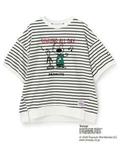 pom ponette junior / ポンポネット ジュニア Tシャツ | 【PEANUTS】【接触冷感】アソート変形プルオーバー